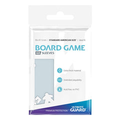 Ultimate Guard Board Game Sleeves (60) - Standard American 4260250075241