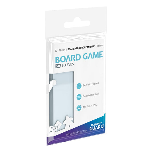 Ultimate Guard Board Game Sleeves (50) - Standard European 4260250075272