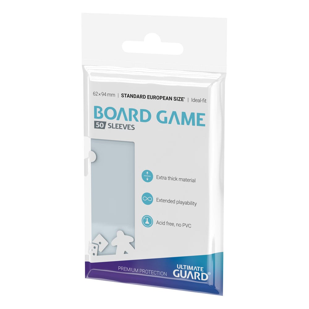 Ultimate Guard Board Game Sleeves (50) - Standard European 4260250075272