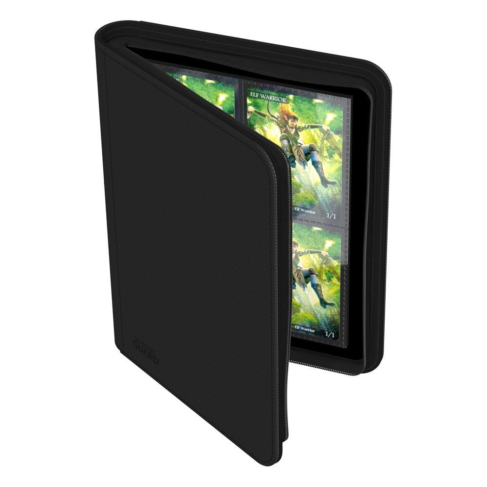 Ultimate Guard Zipfolio 160 8-Pocket Xenoskin - Black 4260250077238