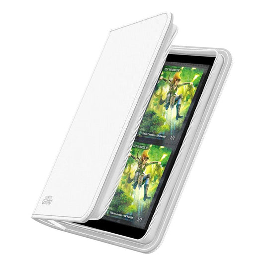 Ultimate Guard Zipfolio 160 8-Pocket Xenoskin - White 4260250077245