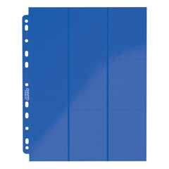 Ultimate Guard 18-Pocket Pages Side-Loading (10) - Blue 4260250078389