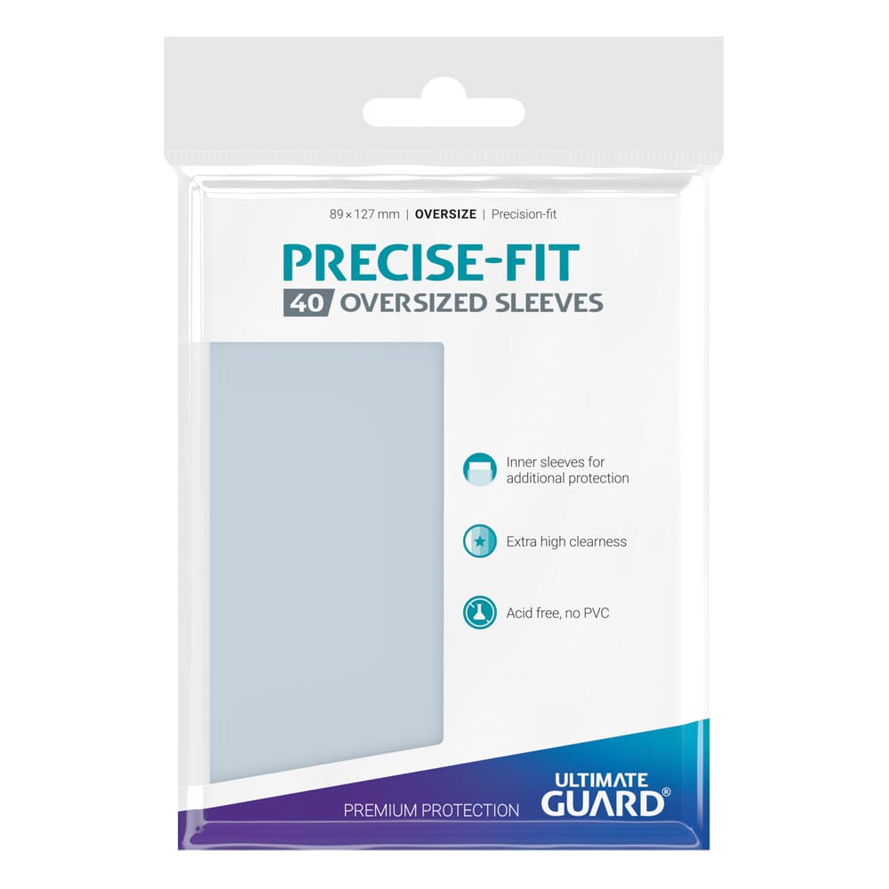 Ultimate Guard Precise-Fit Oversized Sleeves (40) 4260250078815