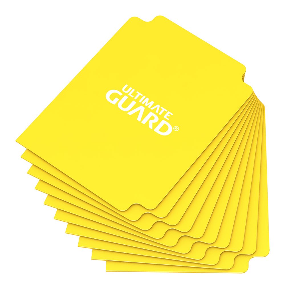 Ultimate Guard Card Dividers Standard Size (10) - Yellow 4260250078884