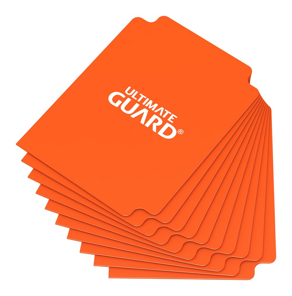 Ultimate Guard Card Dividers Standard Size (10) - Orange 4260250078921