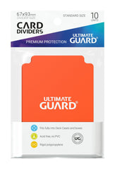 Ultimate Guard Card Dividers Standard Size (10) - Orange 4260250078921