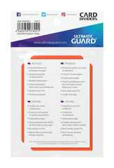 Ultimate Guard Card Dividers Standard Size (10) - Orange 4260250078921