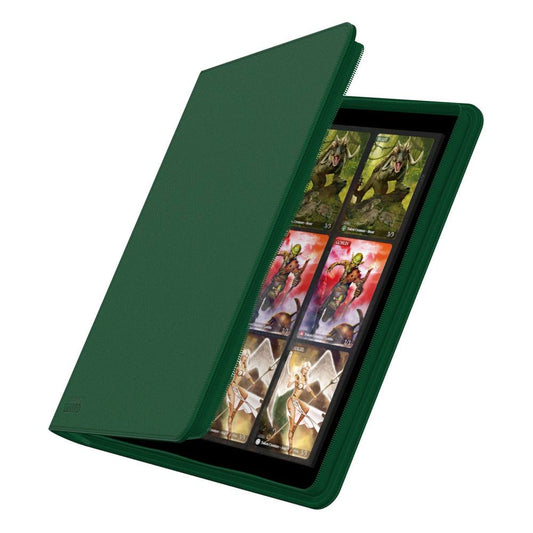 Ultimate Guard Zipfolio 480  24-Pocket Xenoskin - Green 4056133000741