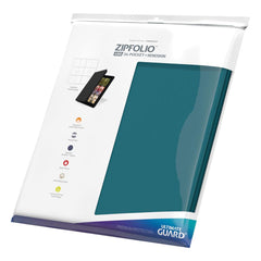 Ultimate Guard Zipfolio 480  24-Pocket Xenoskin - Petrol 4056133000765