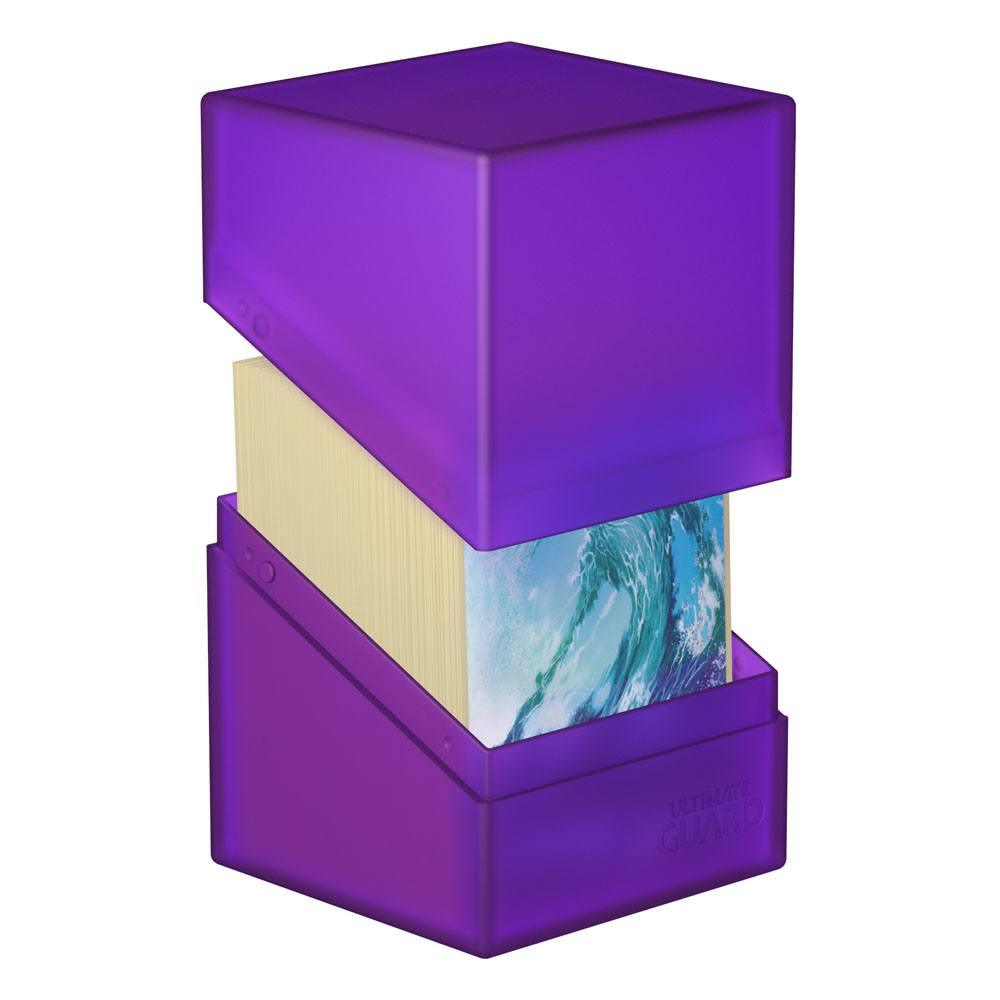 Ultimate Guard Boulder Deck Case 100+ Standard Size Amethyst - Amuzzi