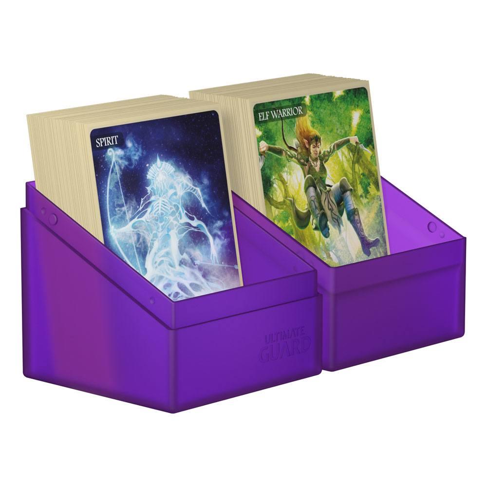 Ultimate Guard Boulder Deck Case 100+ Standard Size Amethyst - Amuzzi