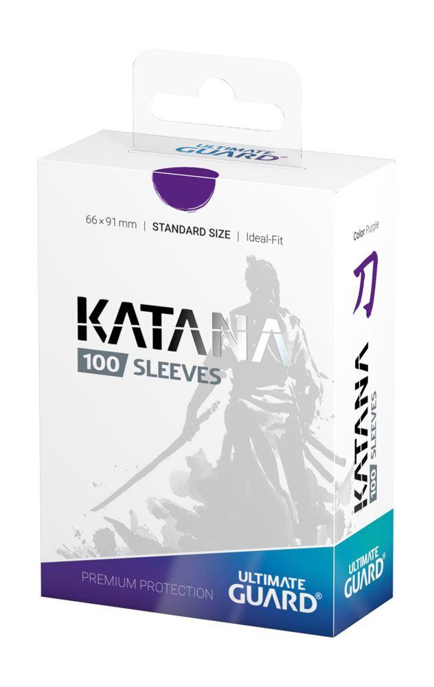 Ultimate Guard Katana Sleeves Standard Size Purple (100) - Amuzzi