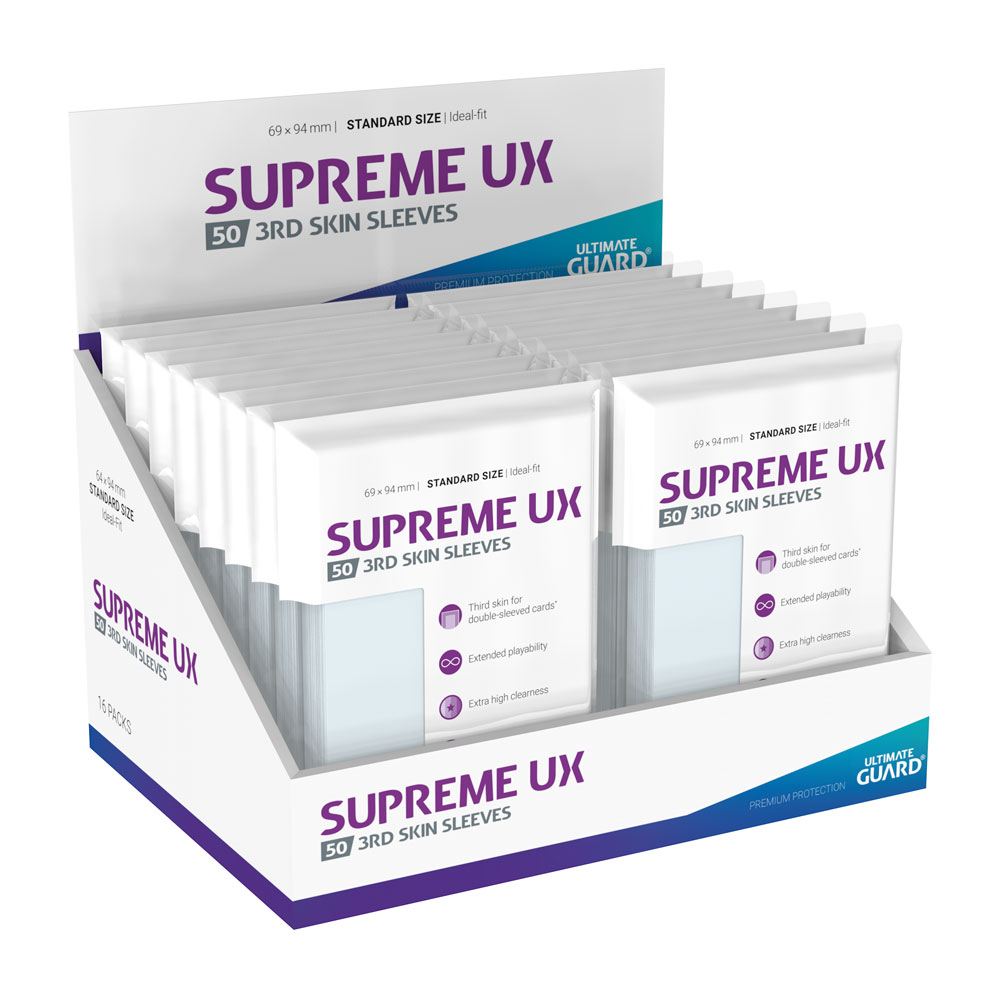 Ultimate Guard Supreme UX 3rd Skin Sleeves (50) 4056133017022