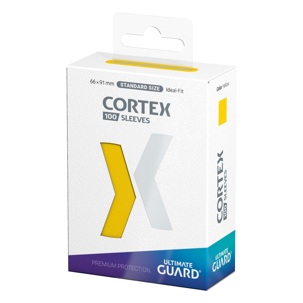 Ultimate Guard Cortex Sleeves Standard Size (100) - Yellow 4056133018494