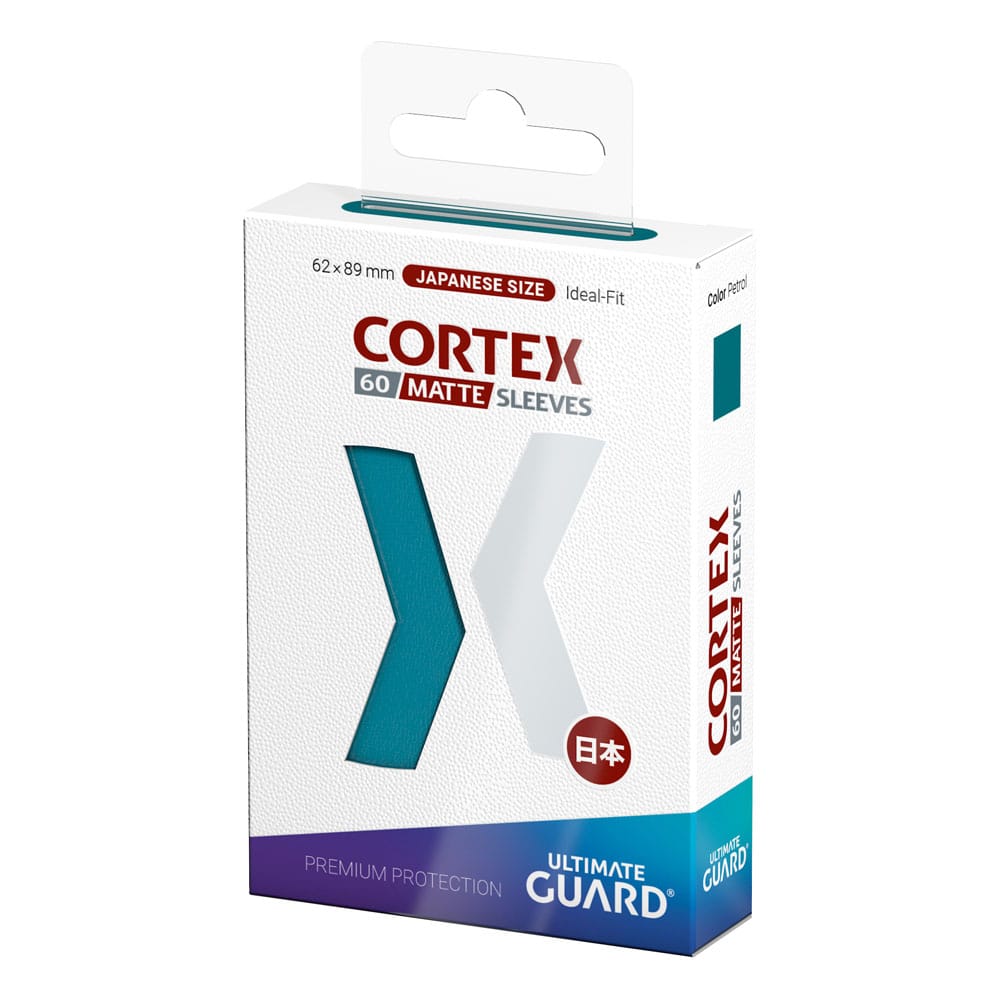 Ultimate Guard Cortex Sleeves Matte Japanese Size (60) - Petrol 4056133019002