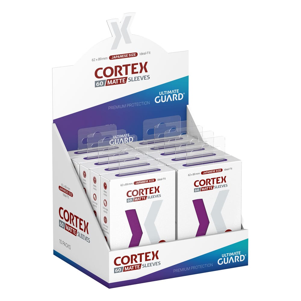 Ultimate Guard Cortex Sleeves Matte Japanese Size (60) - Purple 4056133019033