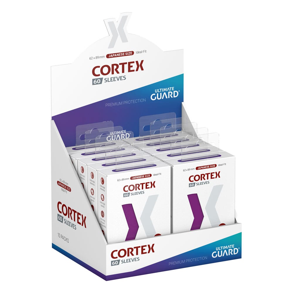 Ultimate Guard Cortex Sleeves Japanese Size (60) - Purple 4056133019330