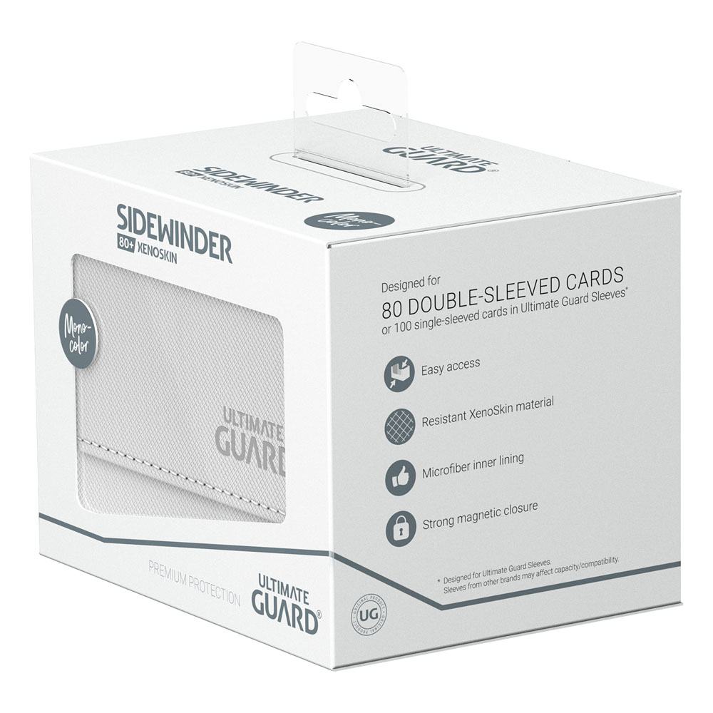 Ultimate Guard Sidewinder 80+ Xenoskin - White 4056133021241