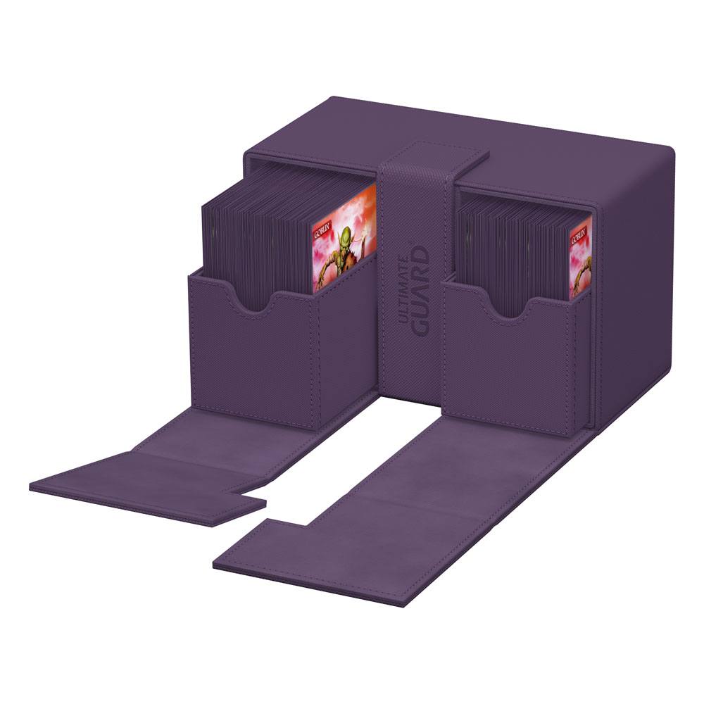 Ultimate Guard Twin Flip'n'Tray 160+ Xenoskin - Purple 4056133021982