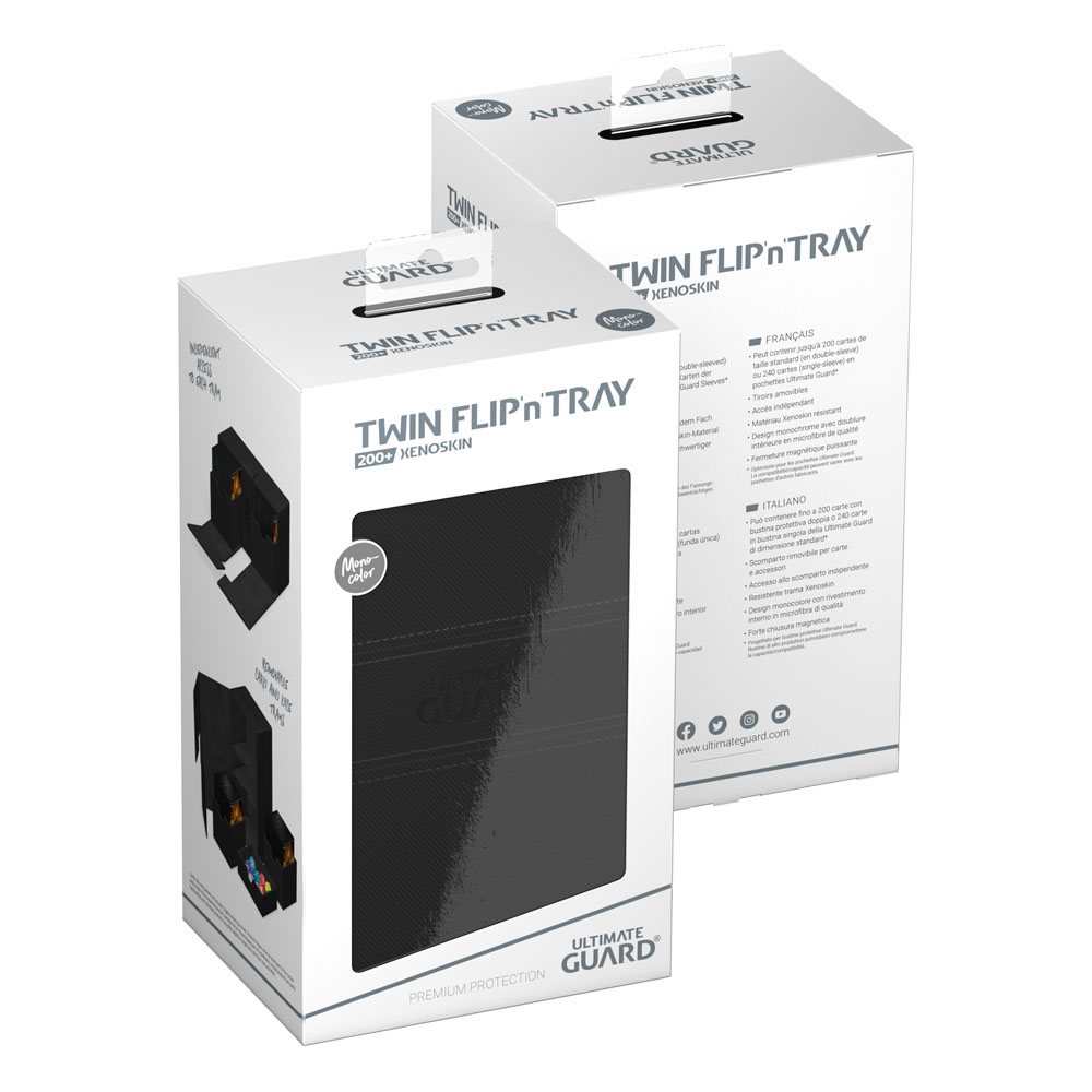 Ultimate Guard Twin Flip`n`Tray 200+ XenoSkin 4056133022026