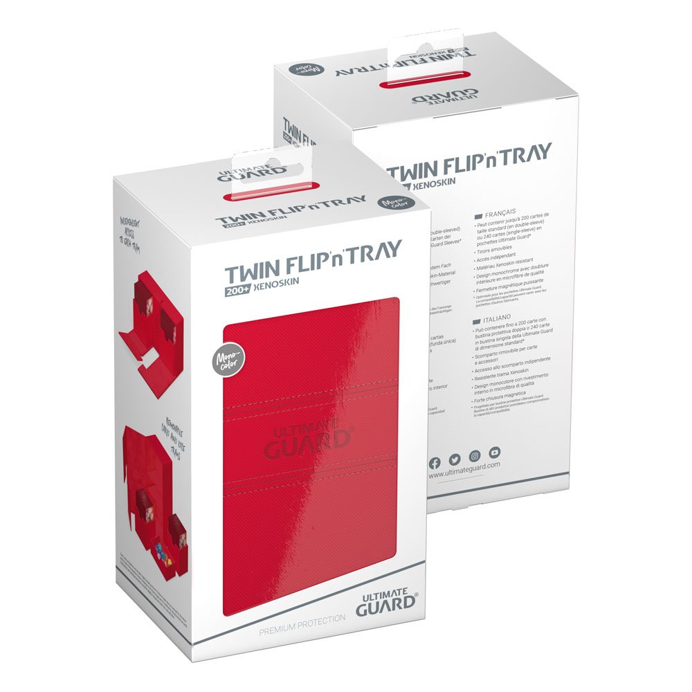 Ultimate Guard Twin Flip`n`Tray 200+ XenoSkin 4056133022064