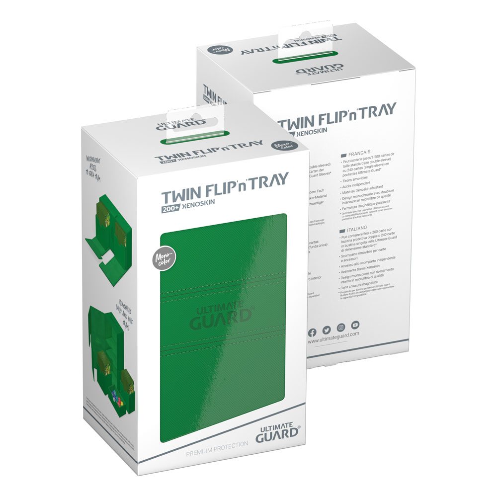 Ultimate Guard Twin Flip`n`Tray 200+ XenoSkin 4056133022101