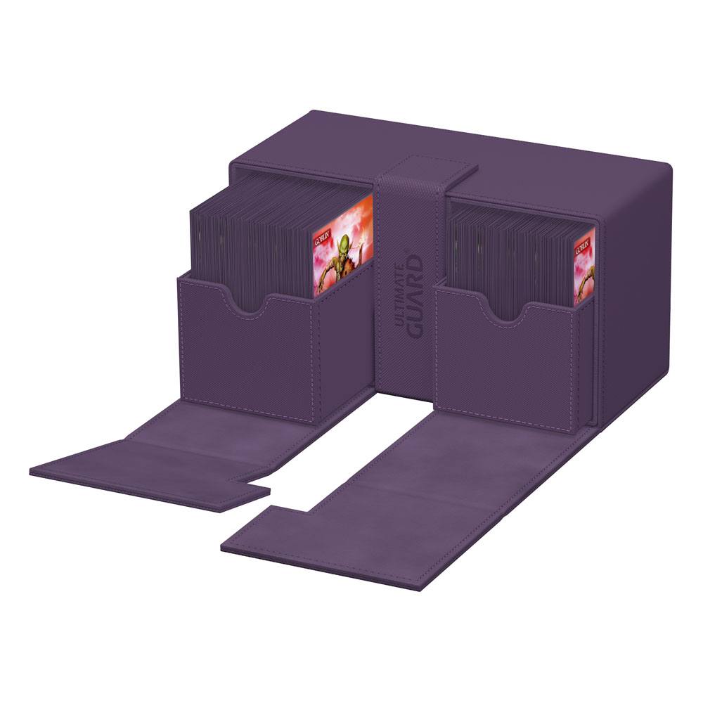 Ultimate Guard Twin Flip'n'Tray 200+ Xenoskin - Purple 4056133022149