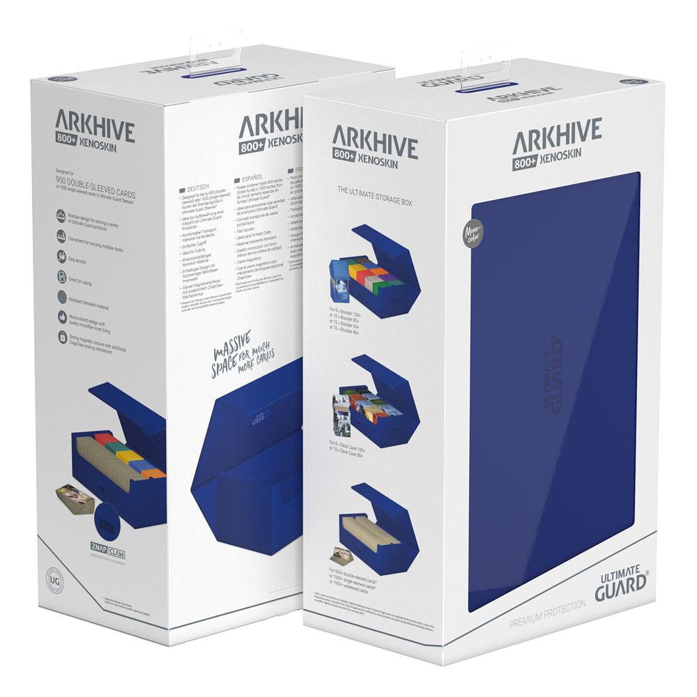 Ultimate Guard Arkhive 800+ Xenoskin -  Blue 4056133022347