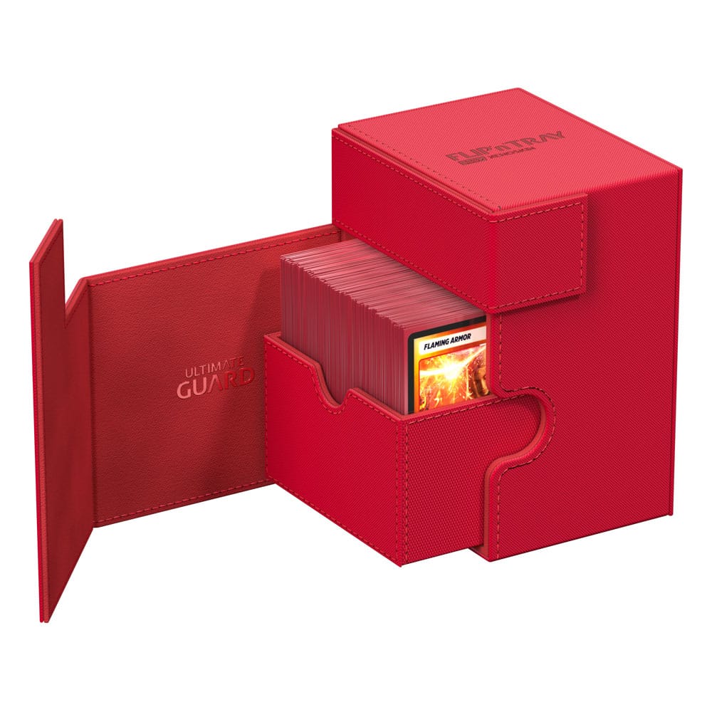 Ultimate Guard Flip`n`Tray 133+ XenoSkin Red 4056133025904