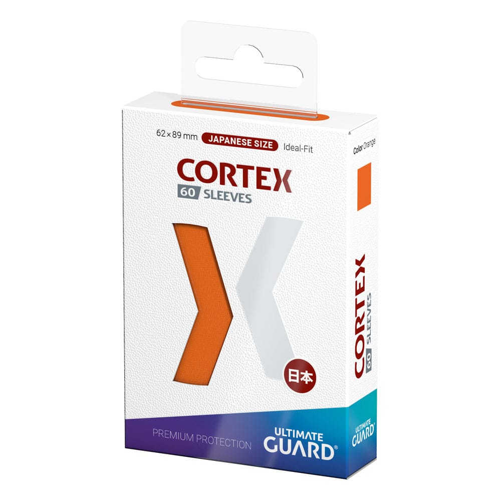 Ultimate Guard Cortex Sleeves Japanese Size (60) - Orange 4056133026536