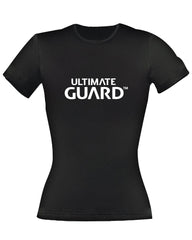 Ultimate Guard Ladies T-Shirt Wordmark Black Size S 4056133001618