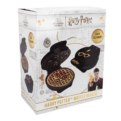 Harry Potter Waffle Maker Glasses and Lightning Bolt 0840790138879