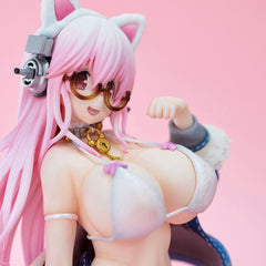 Super Sonico PVC Statue Super Sonico White Cat Ver. 27 cm 4589642715276