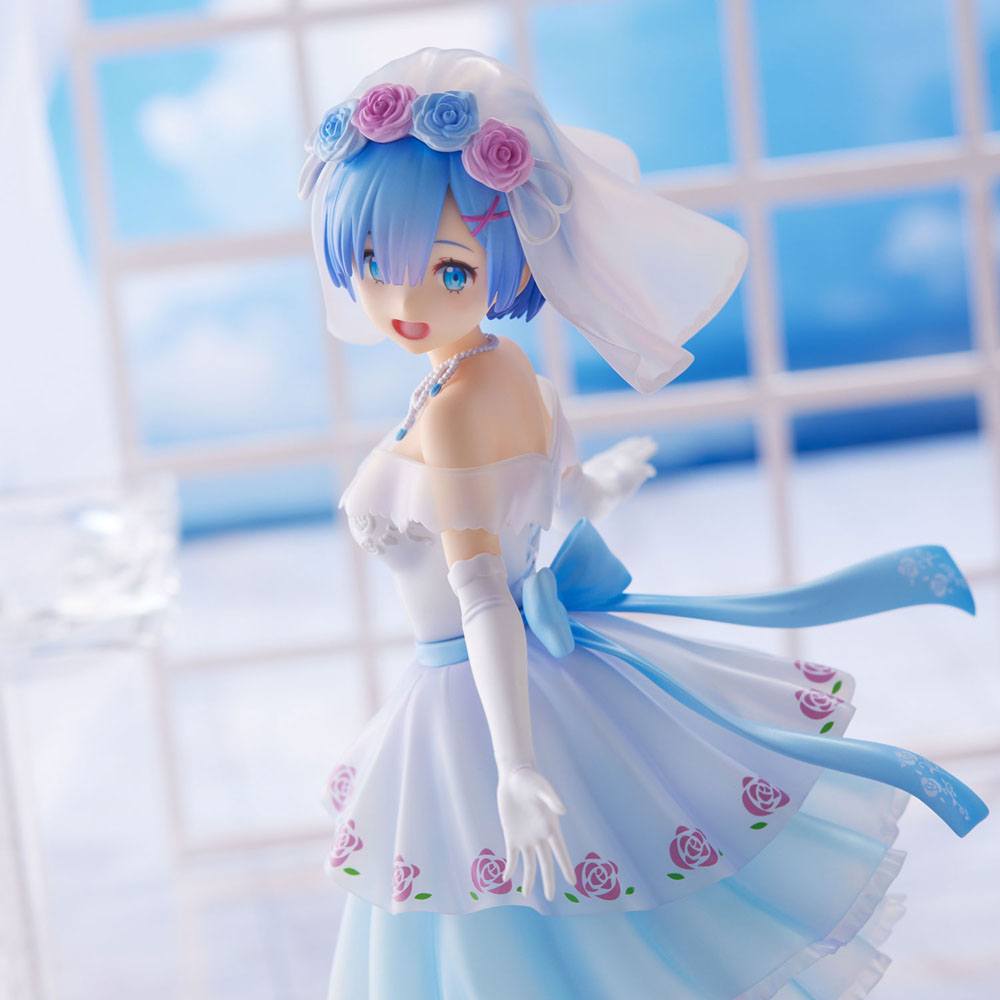 Re:Zero Starting Life in Another World PVC Statue Rem Wedding Ver. 26 cm 4589642714125