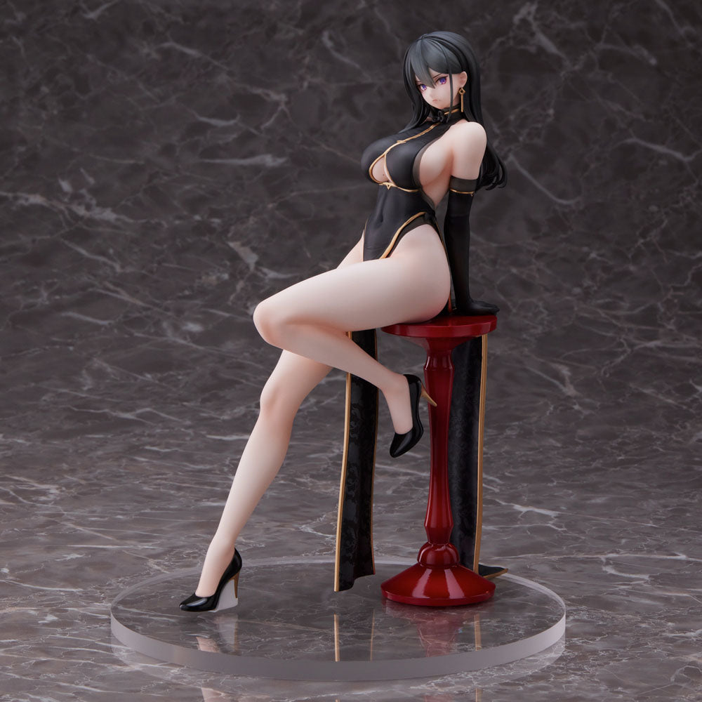 Original Character PVC Statue Hayabusa Illustration Black China Dress-chan 16 cm 4589642714477