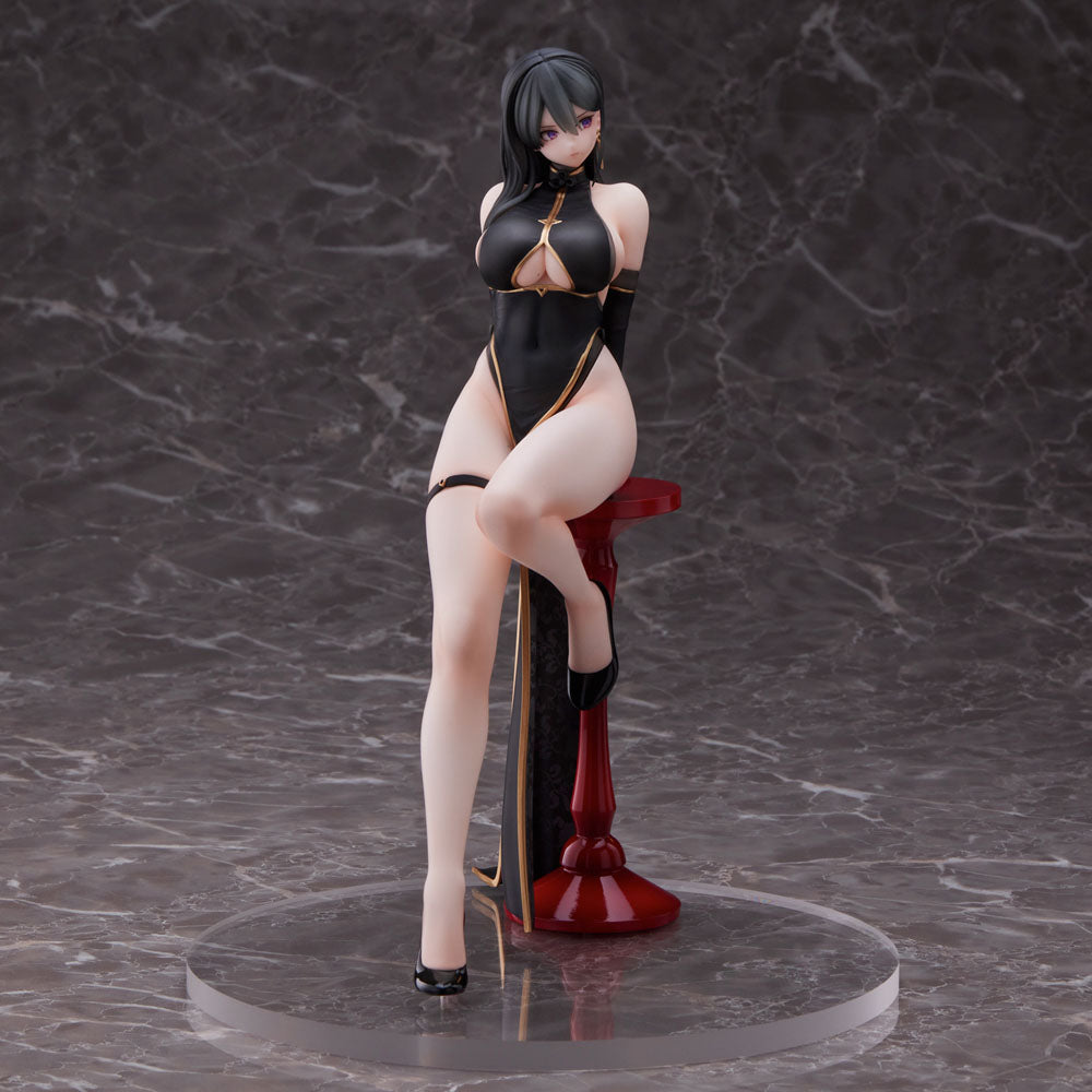 Original Character PVC Statue Hayabusa Illustration Black China Dress-chan 16 cm 4589642714477