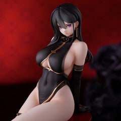 Original Character PVC Statue Hayabusa Illustration Black China Dress-chan 16 cm 4589642714477