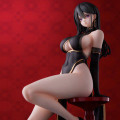 Original Character PVC Statue Hayabusa Illustration Black China Dress-chan 16 cm 4589642714477