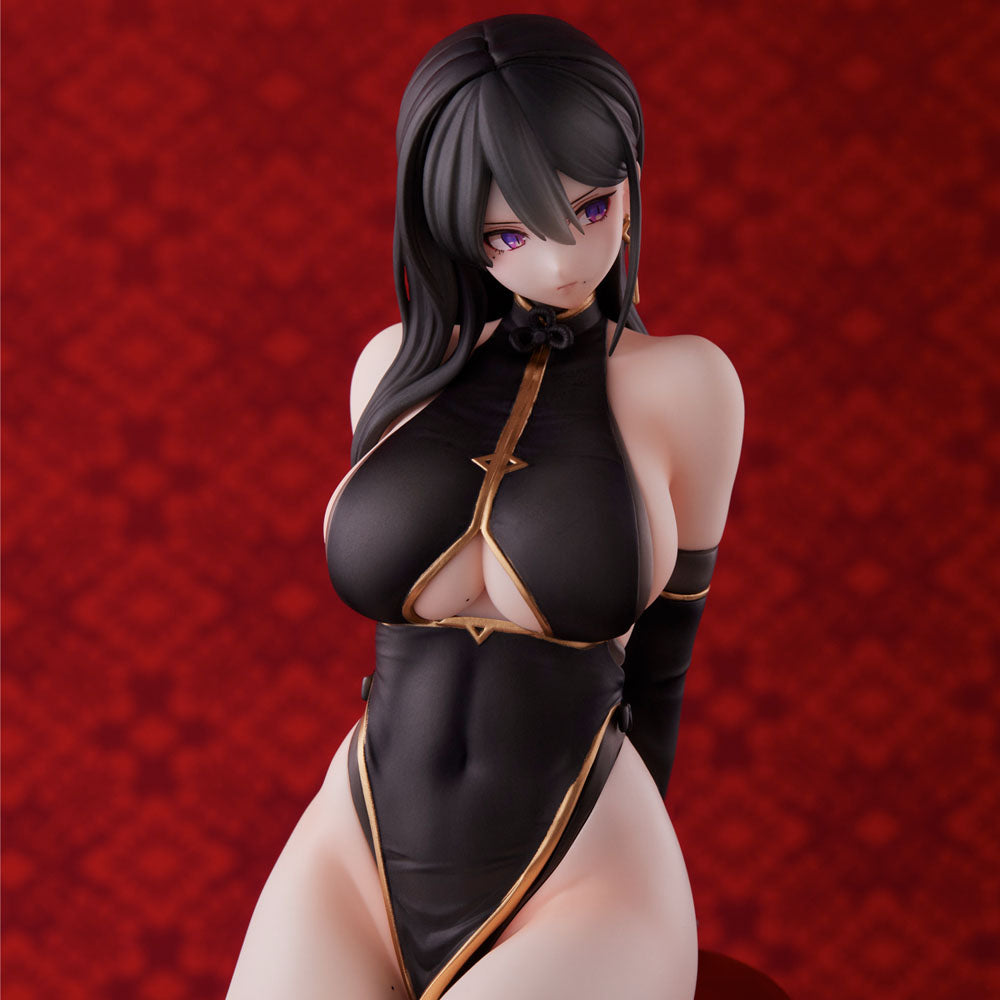 Original Character PVC Statue Hayabusa Illustration Black China Dress-chan 16 cm 4589642714477