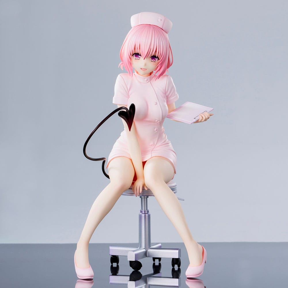 To Love-Ru Darkness Statue PVC Momo Belia Deviluke Nurse Cos 22 cm 4589642714569