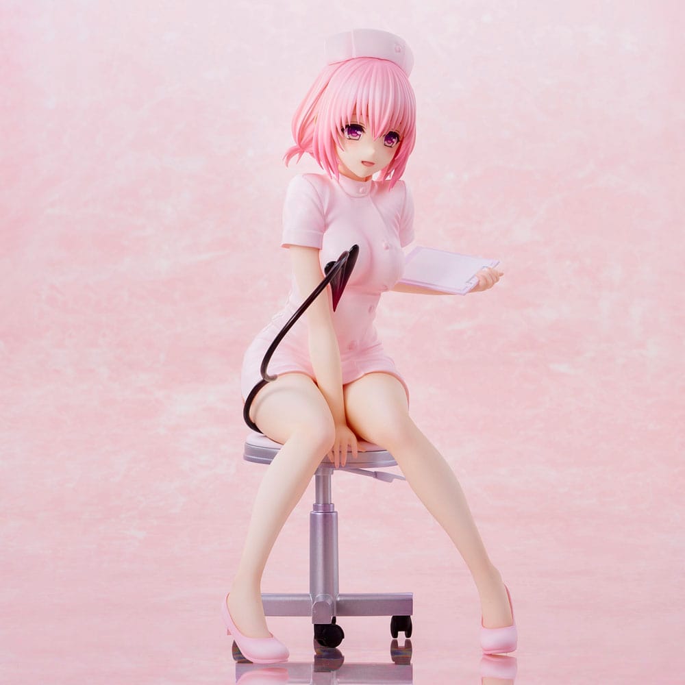 To Love-Ru Darkness Statue PVC Momo Belia Deviluke Nurse Cos 22 cm 4589642714569