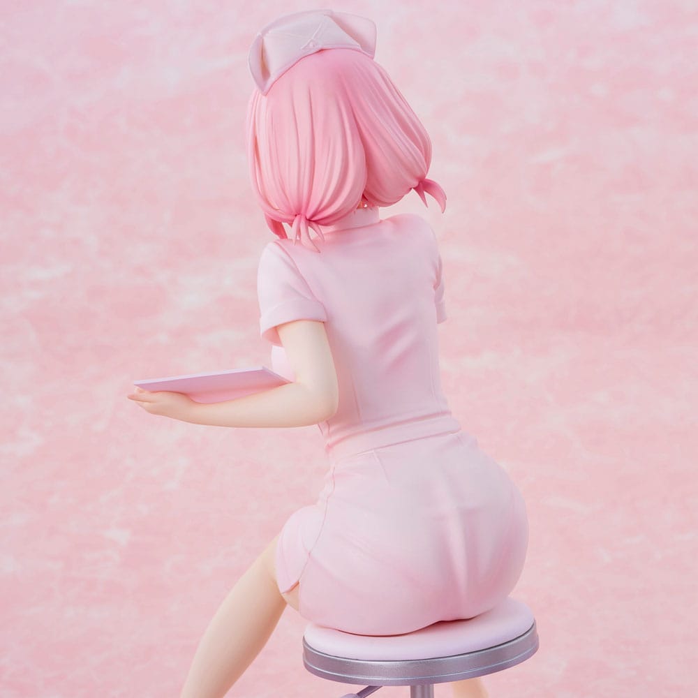 To Love-Ru Darkness Statue PVC Momo Belia Deviluke Nurse Cos 22 cm 4589642714569