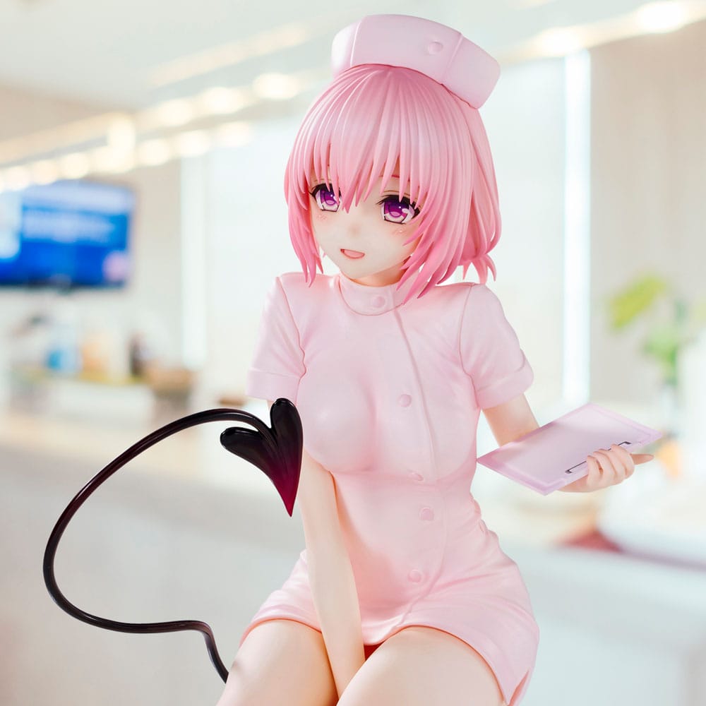 To Love-Ru Darkness Statue PVC Momo Belia Deviluke Nurse Cos 22 cm 4589642714569