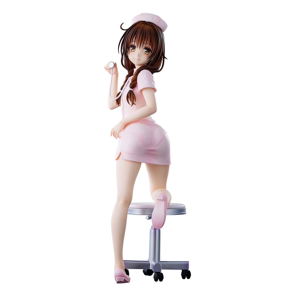 To Love-Ru Darkness Statue PVC Mikan Yuki Nurse Cos 25 cm 4589642714552