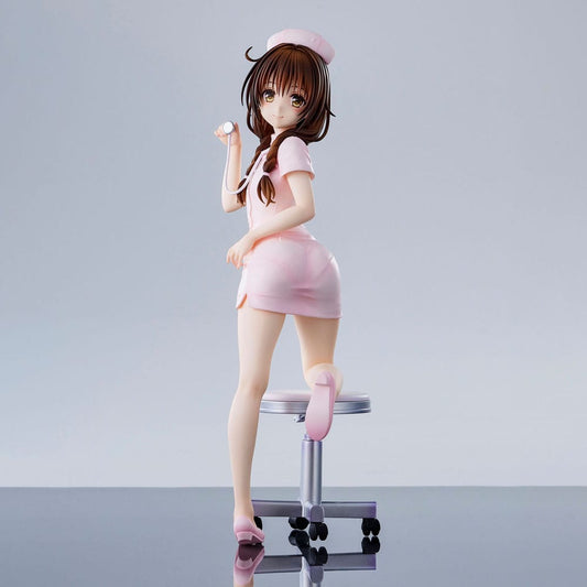 To Love-Ru Darkness Statue PVC Mikan Yuki Nurse Cos 25 cm 4589642714552