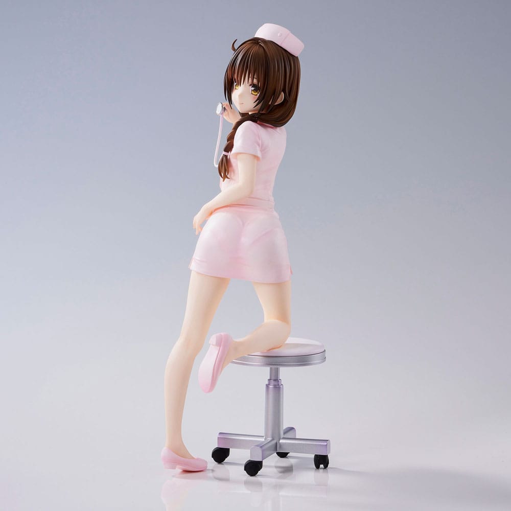 To Love-Ru Darkness Statue PVC Mikan Yuki Nurse Cos 25 cm 4589642714552