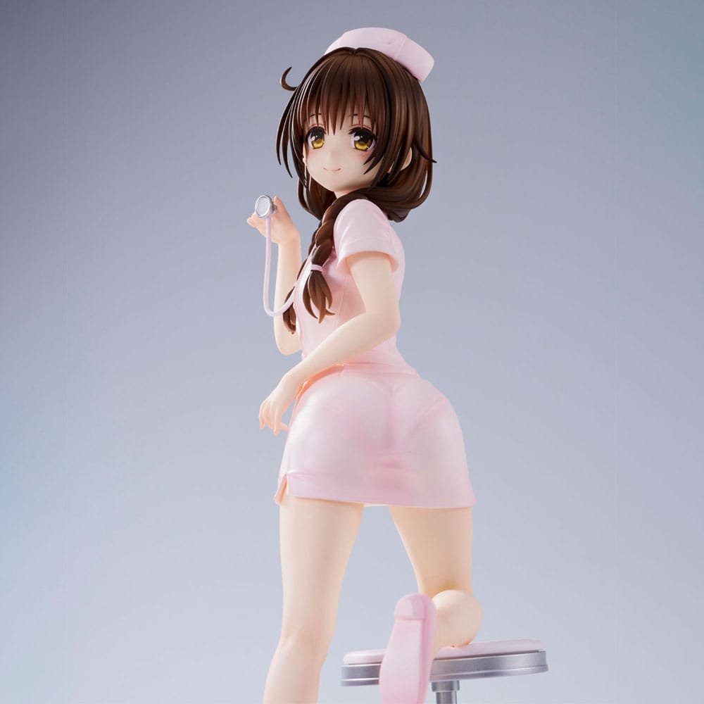 To Love-Ru Darkness Statue PVC Mikan Yuki Nurse Cos 25 cm 4589642714552