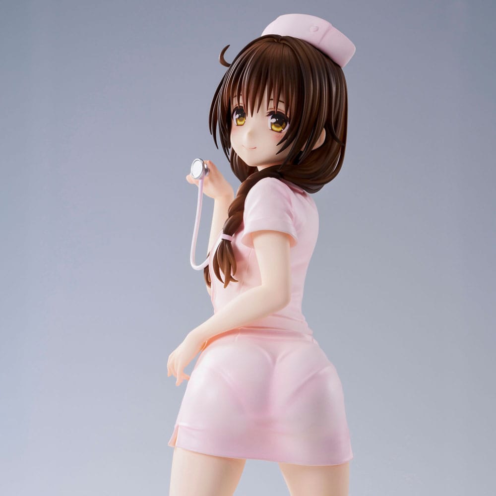 To Love-Ru Darkness Statue PVC Mikan Yuki Nurse Cos 25 cm 4589642714552