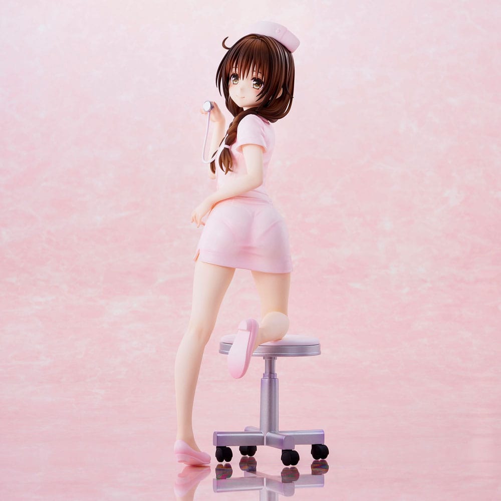 To Love-Ru Darkness Statue PVC Mikan Yuki Nurse Cos 25 cm 4589642714552