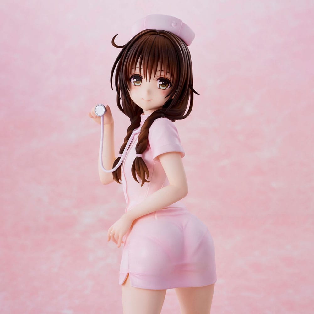 To Love-Ru Darkness Statue PVC Mikan Yuki Nurse Cos 25 cm 4589642714552